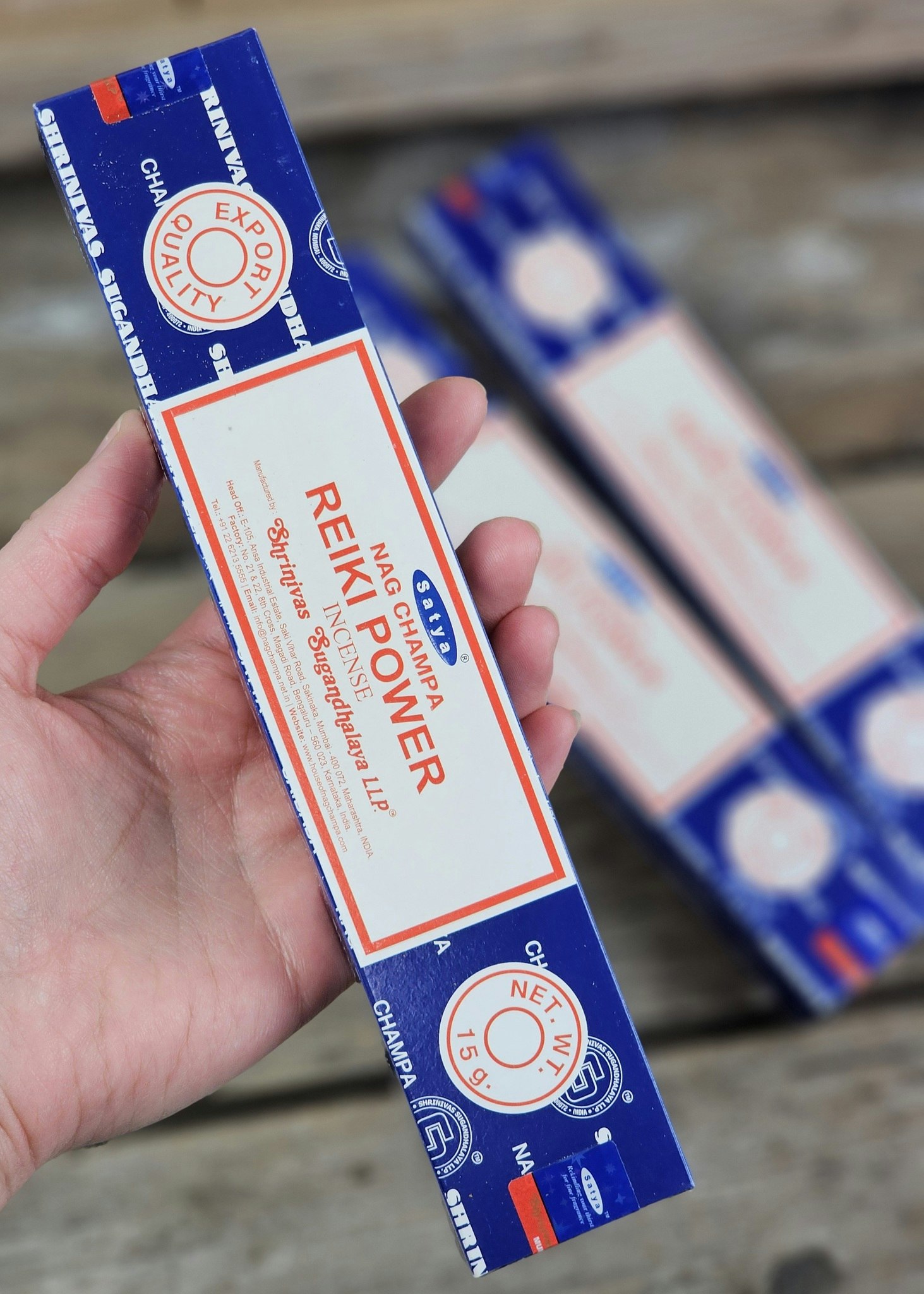 Satya - Nag Champa Reiki Power, rökelsepinnar