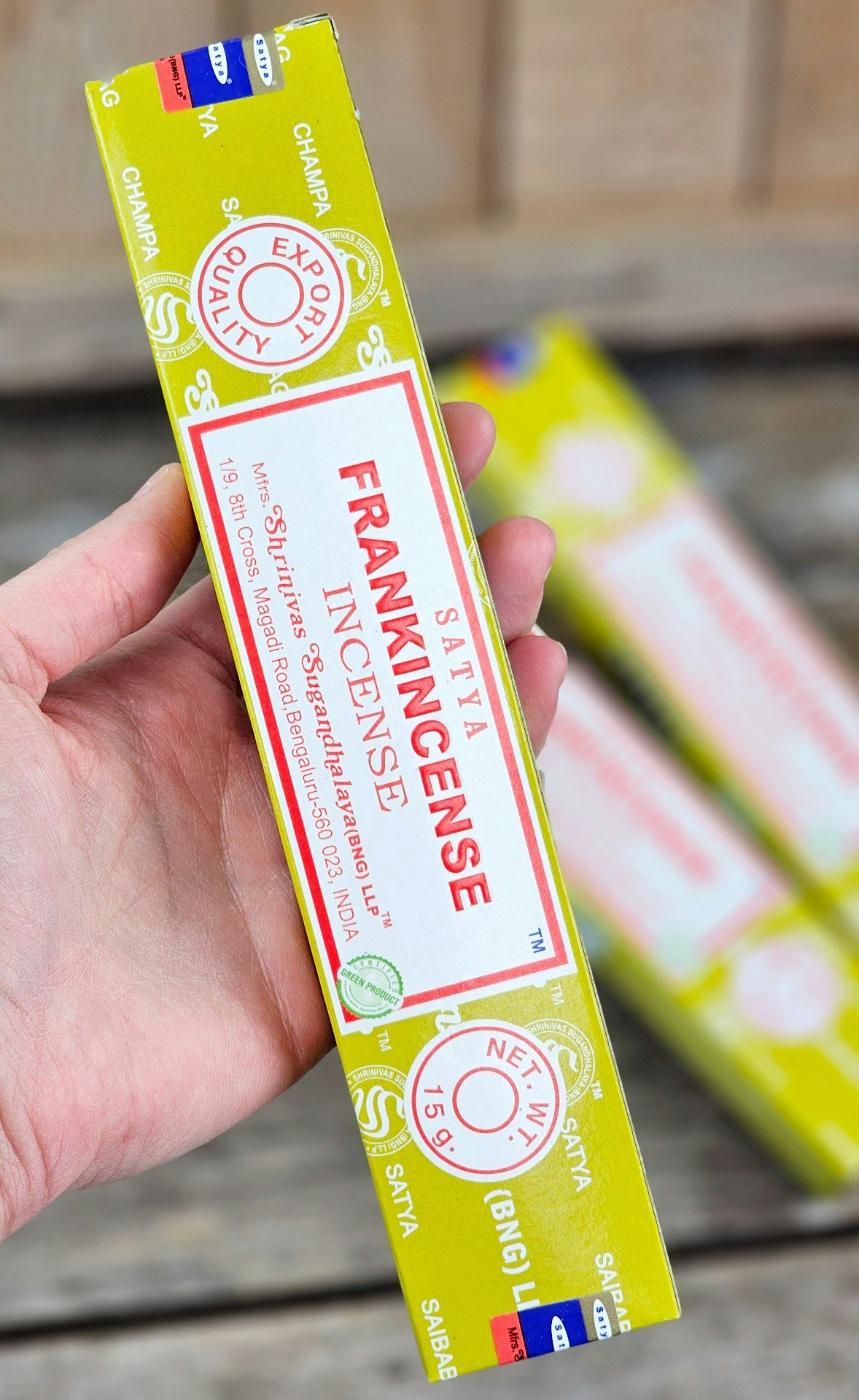 Satya - Frankincense, rökelsepinnar