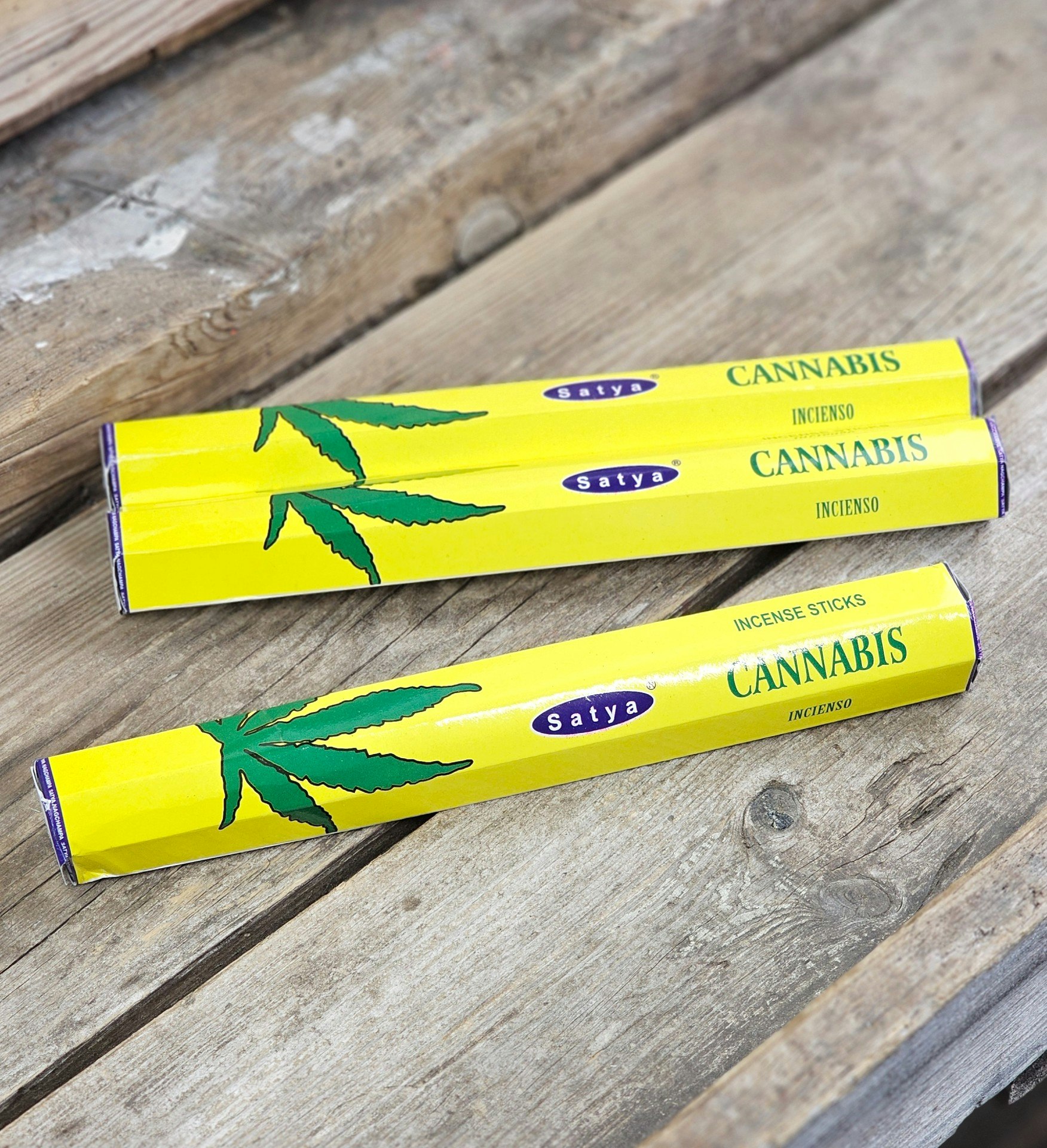 Satya Hexa Series - Cannabis, rökelsepinnar