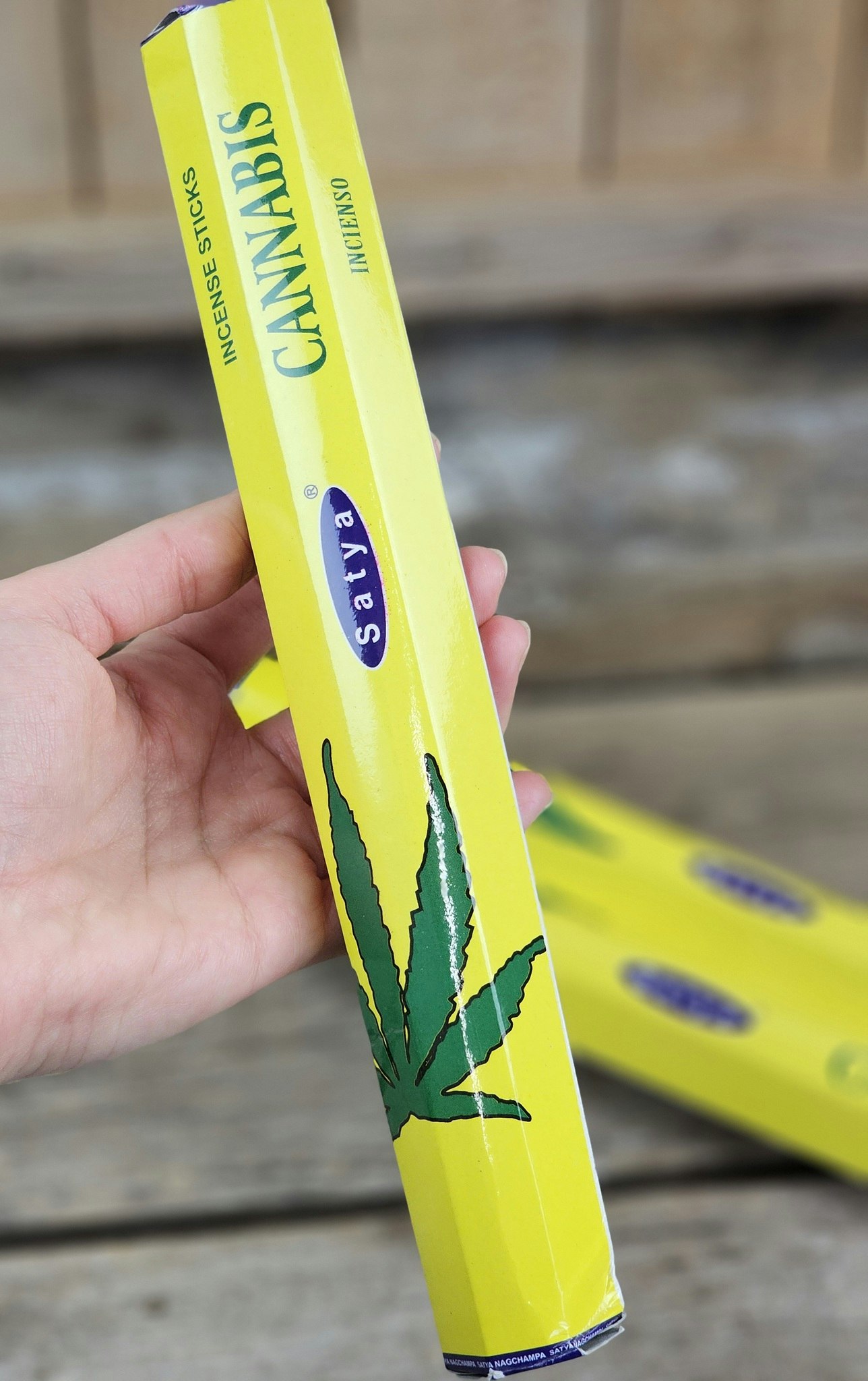 Satya Hexa Series - Cannabis, rökelsepinnar