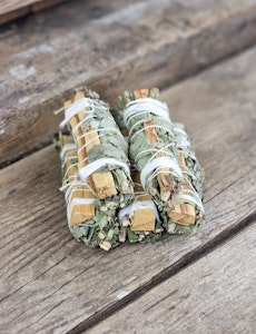 Palo Santo (Heligt trä) i kombination med Eukalyptus