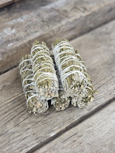 Vit Salvia med Vinruta (Ruda Rue)