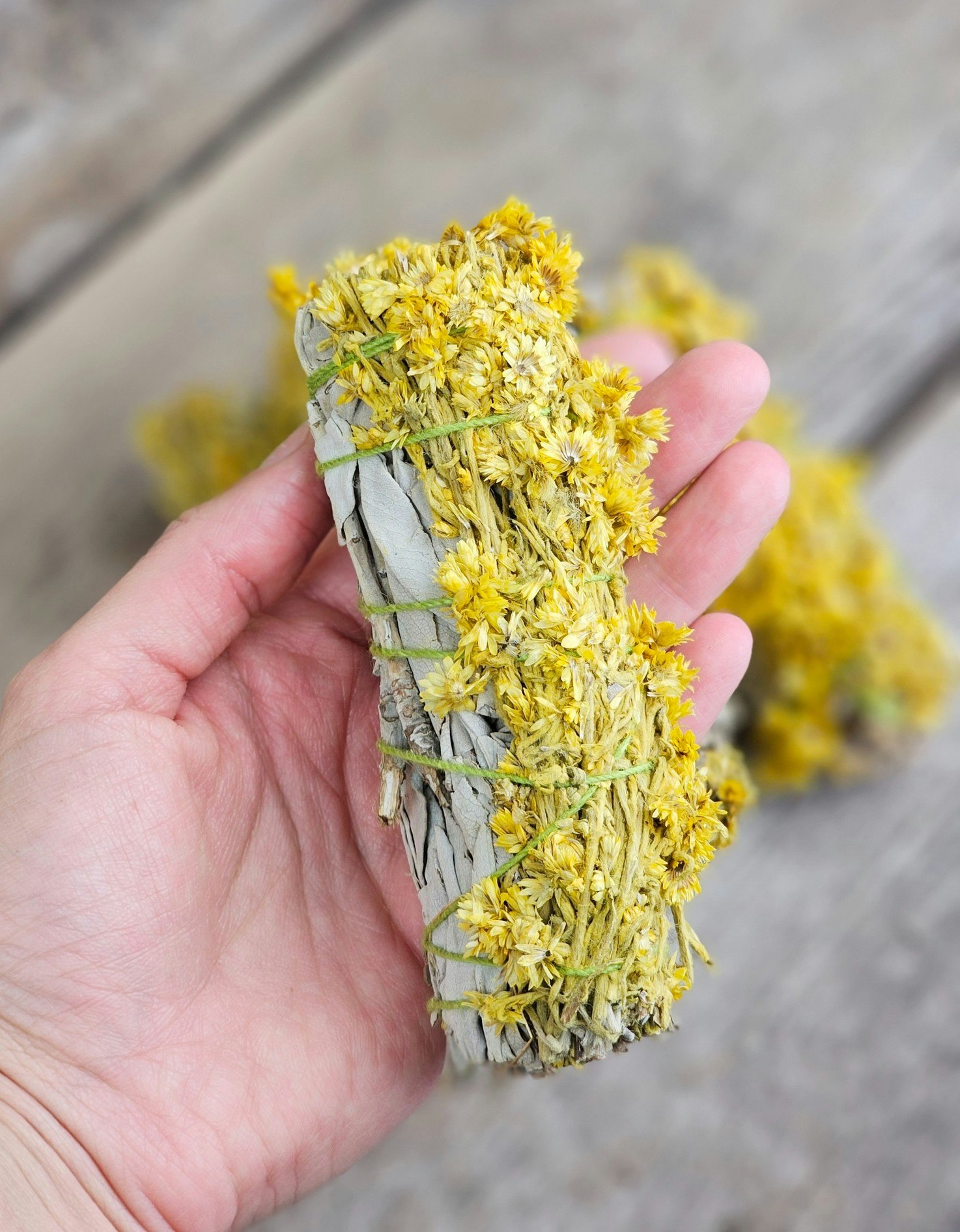 Vit Salvia med Kungsljus