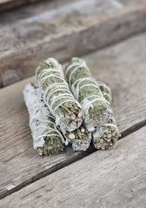 Vit Salvia med Ceder