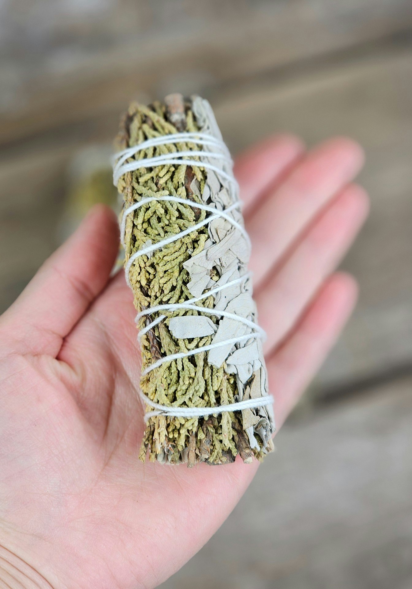 Vit Salvia med Juniper