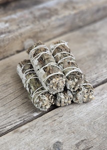Vit Salvia med Pepparmynta