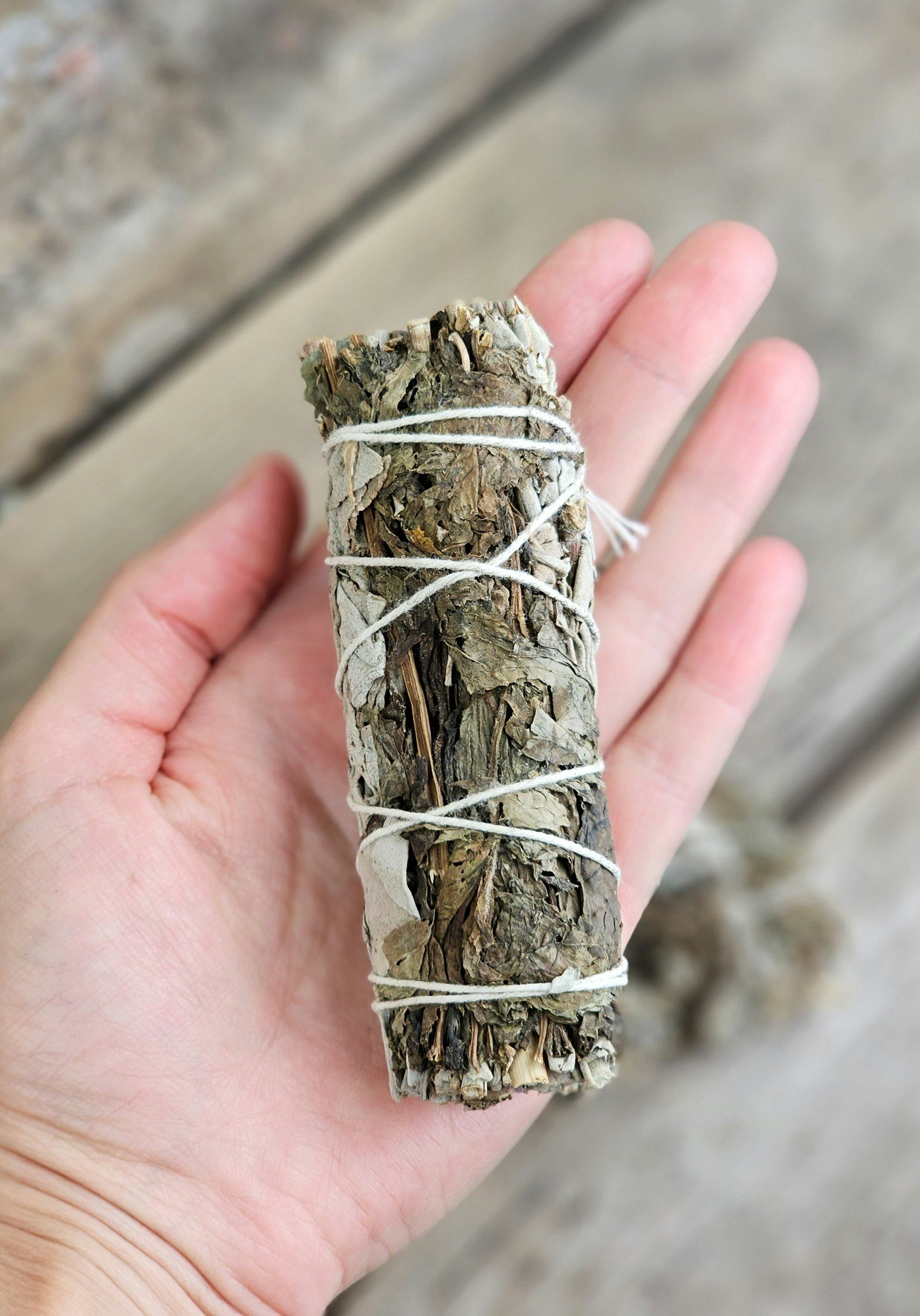Vit Salvia med Pepparmynta