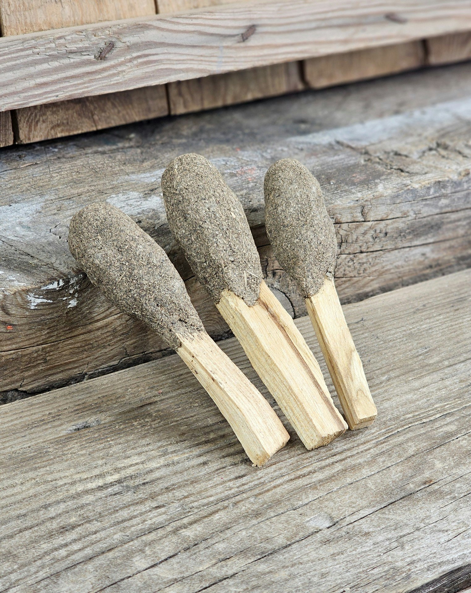 Palo Santo (Heligt trä), smudge med Rosmarin