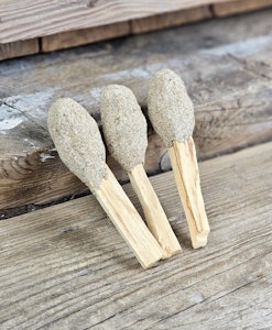 Palo Santo (Heligt trä), smudge med Vit Salvia