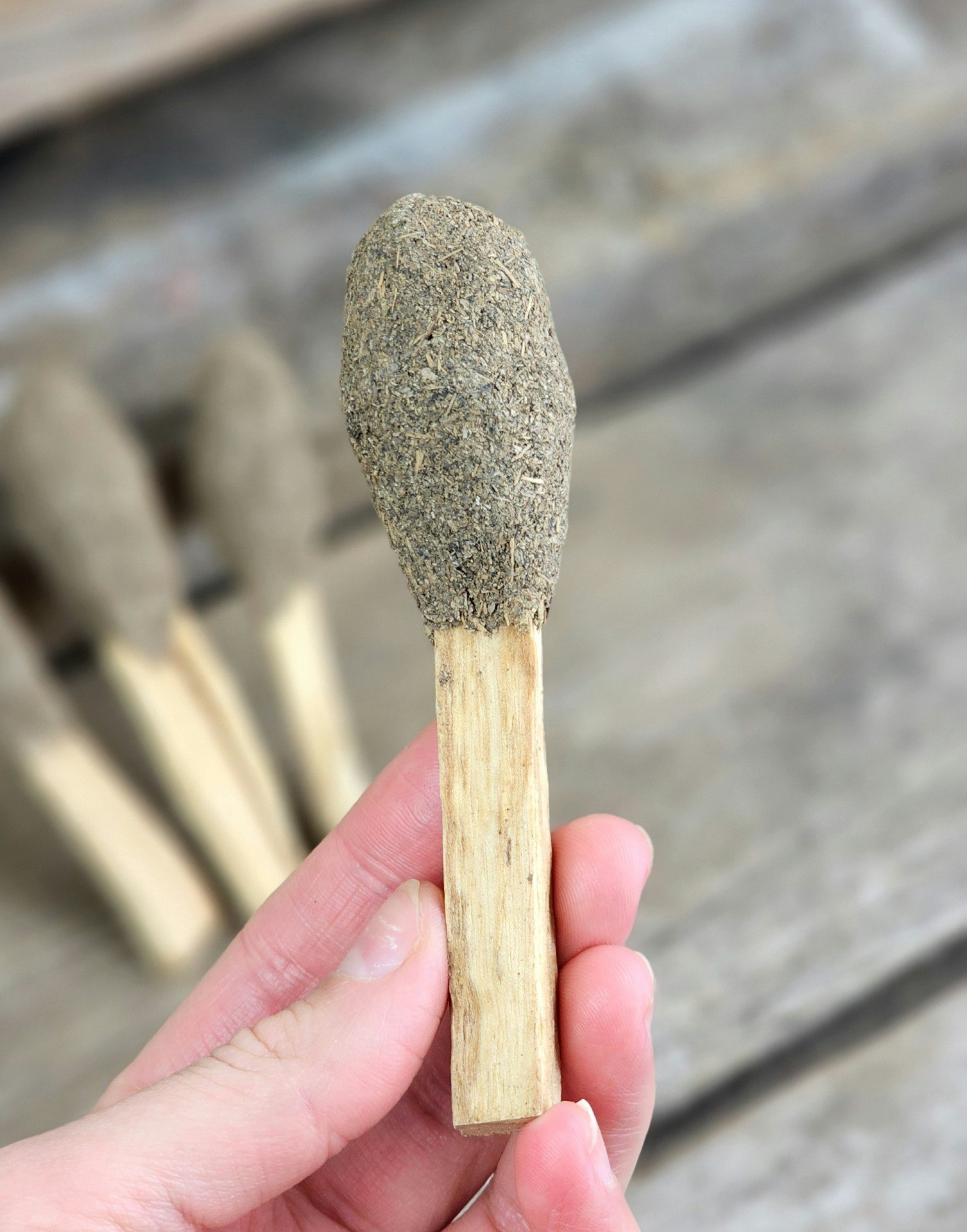 Palo Santo (Heligt trä), smudge med Rosmarin