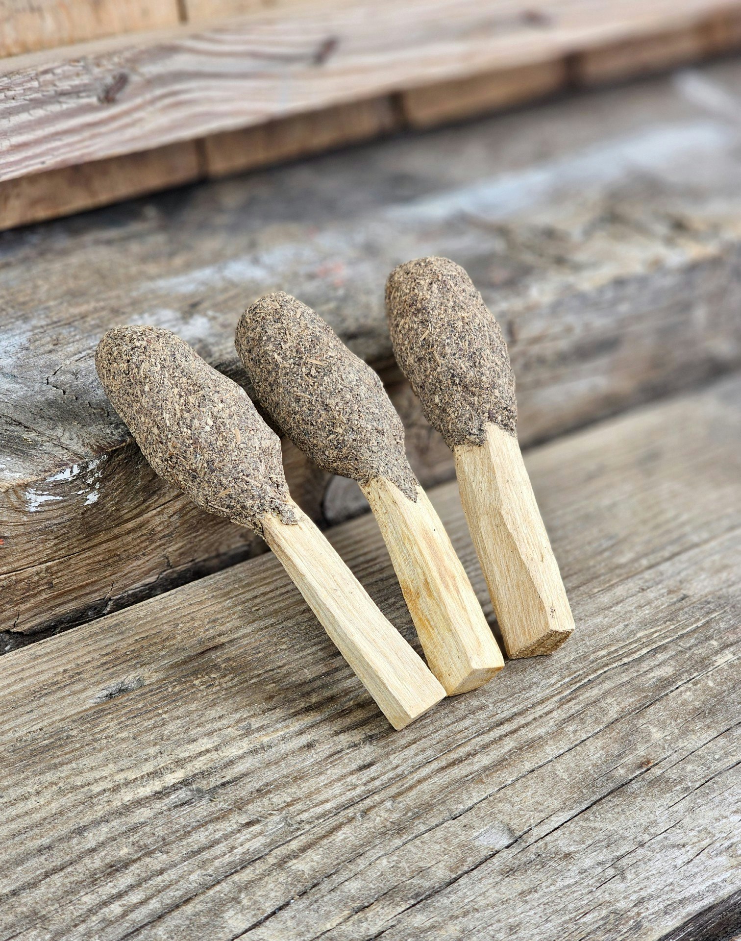 Palo Santo (Heligt trä), smudge med Svart Salvia