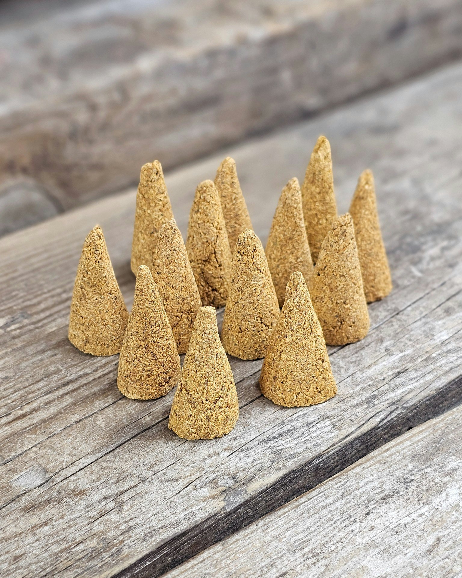Palo Santo (Heligt trä), naturliga koner