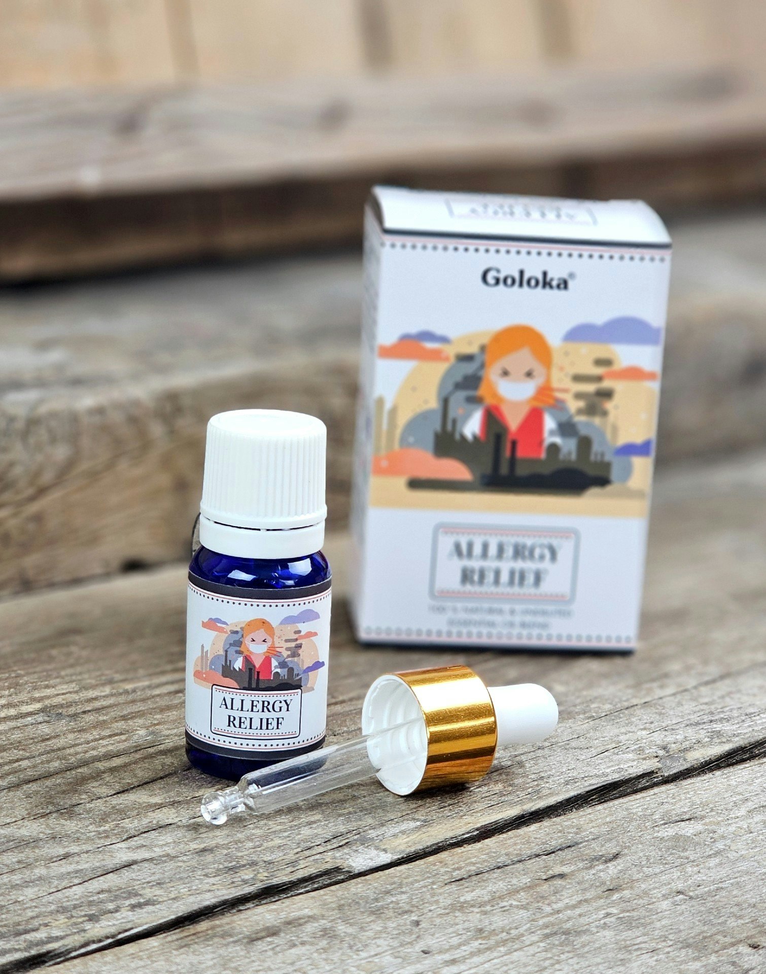 Goloka - Allergy Relief, Eterisk olja Aromaterapi