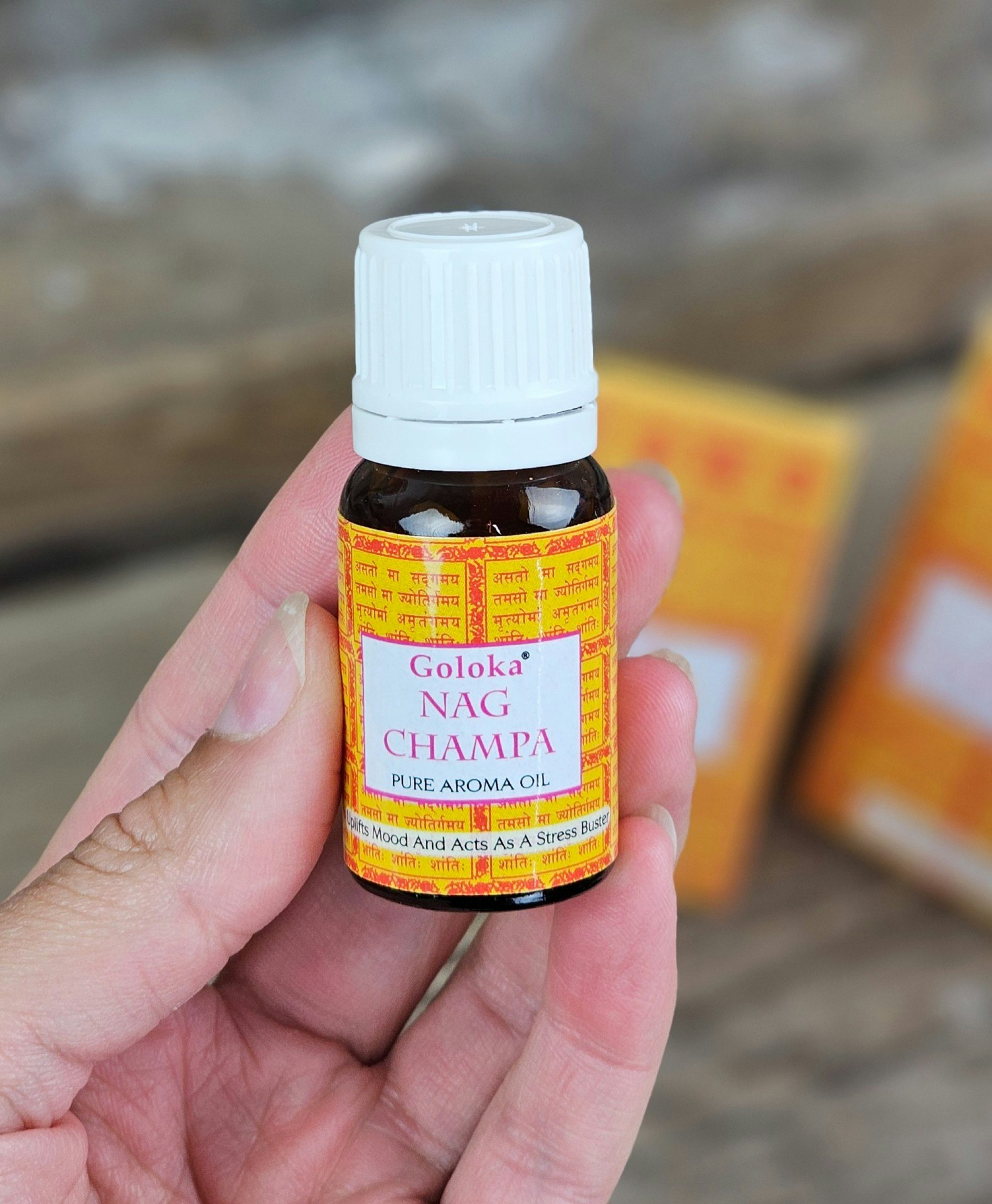 Goloka - Nag Champa, olja Aromaterapi