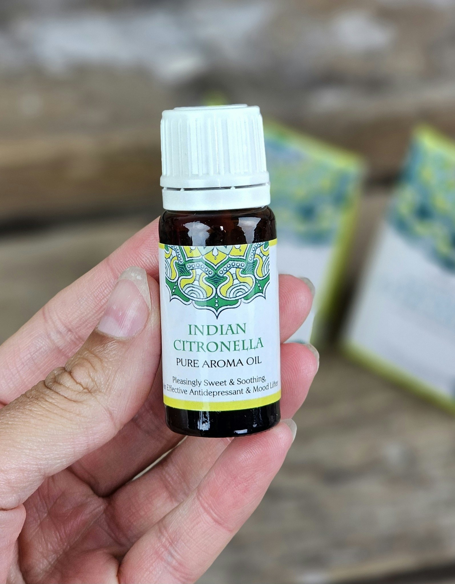 Goloka - Indian Citronella, olja Aromaterapi