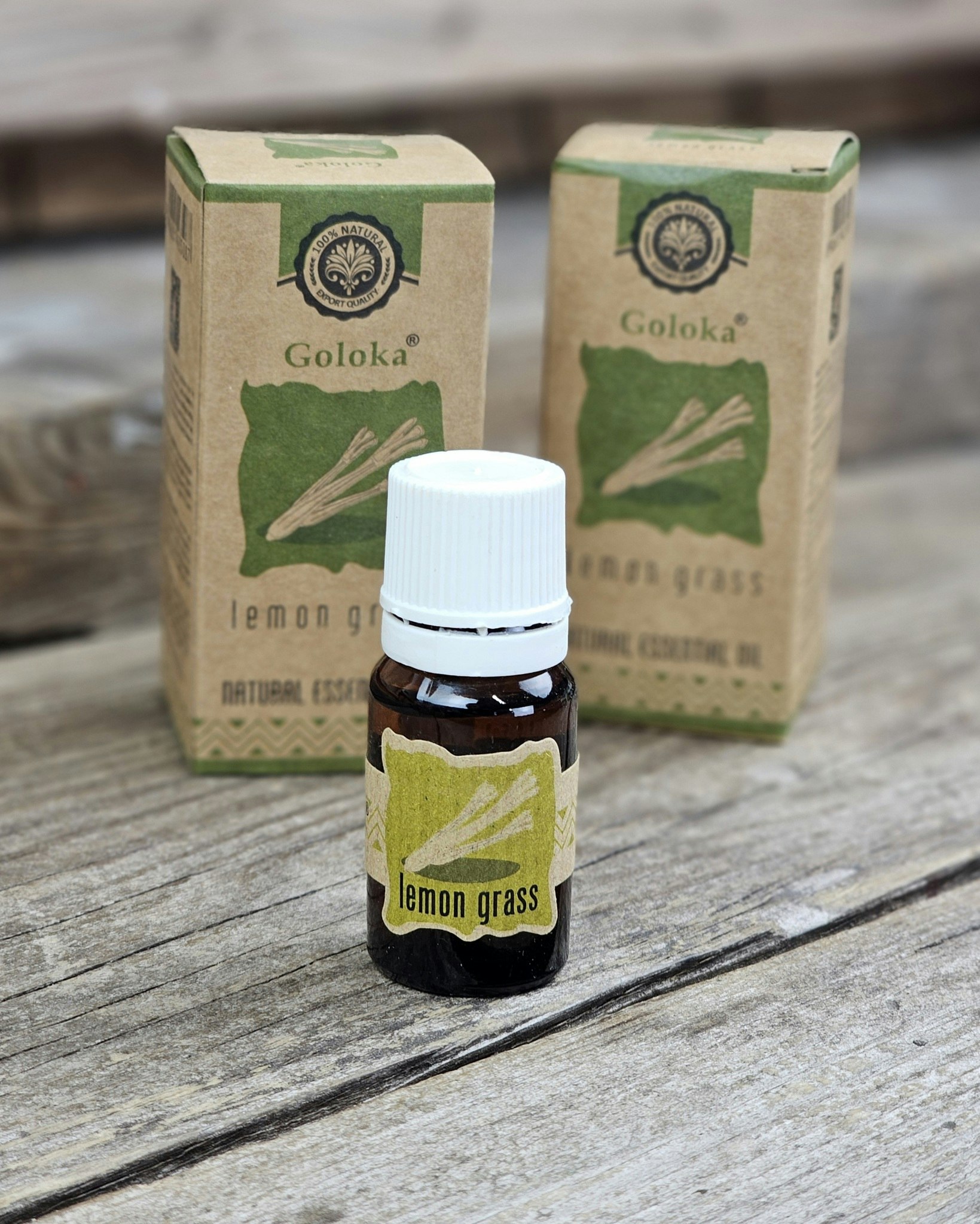 Goloka - Lemon grass, Eterisk olja Aromaterapi