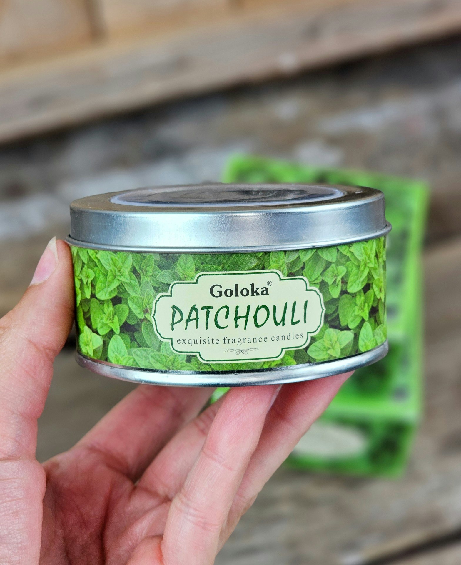 Doftljus Goloka, Patchouli