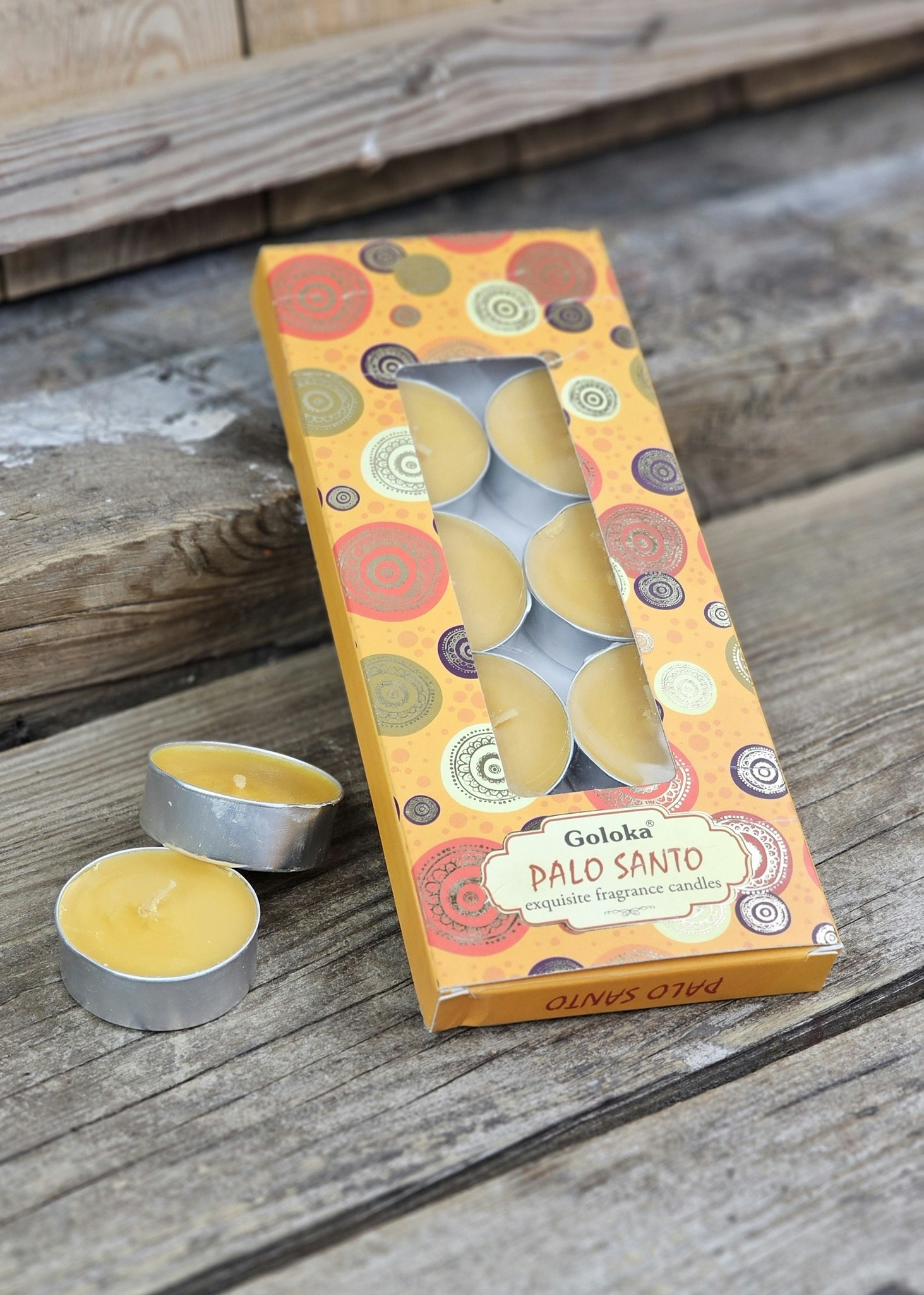 Doftljus Goloka, 10-pack Palo Santo