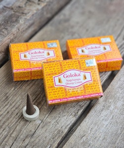 GOLOKA - Nag Champa, rökelsekoner