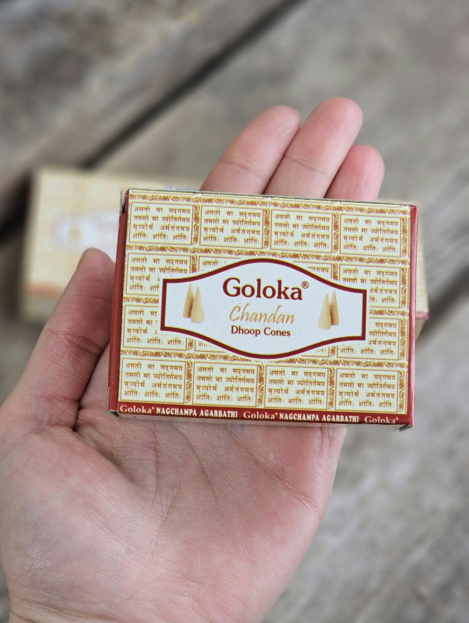 GOLOKA - Chandan, rökelsekoner