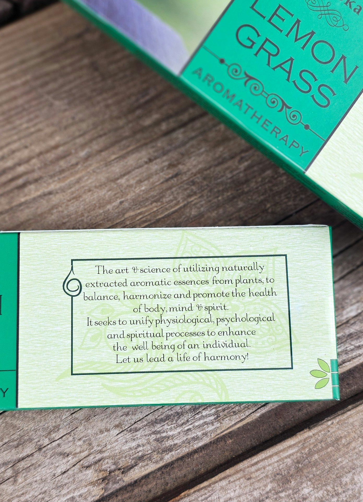 GOLOKA - Aromatherapy Lemon Grass, rökelsepinnar