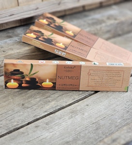 GOLOKA - Aromatherapy Nutmeg, rökelsepinnar