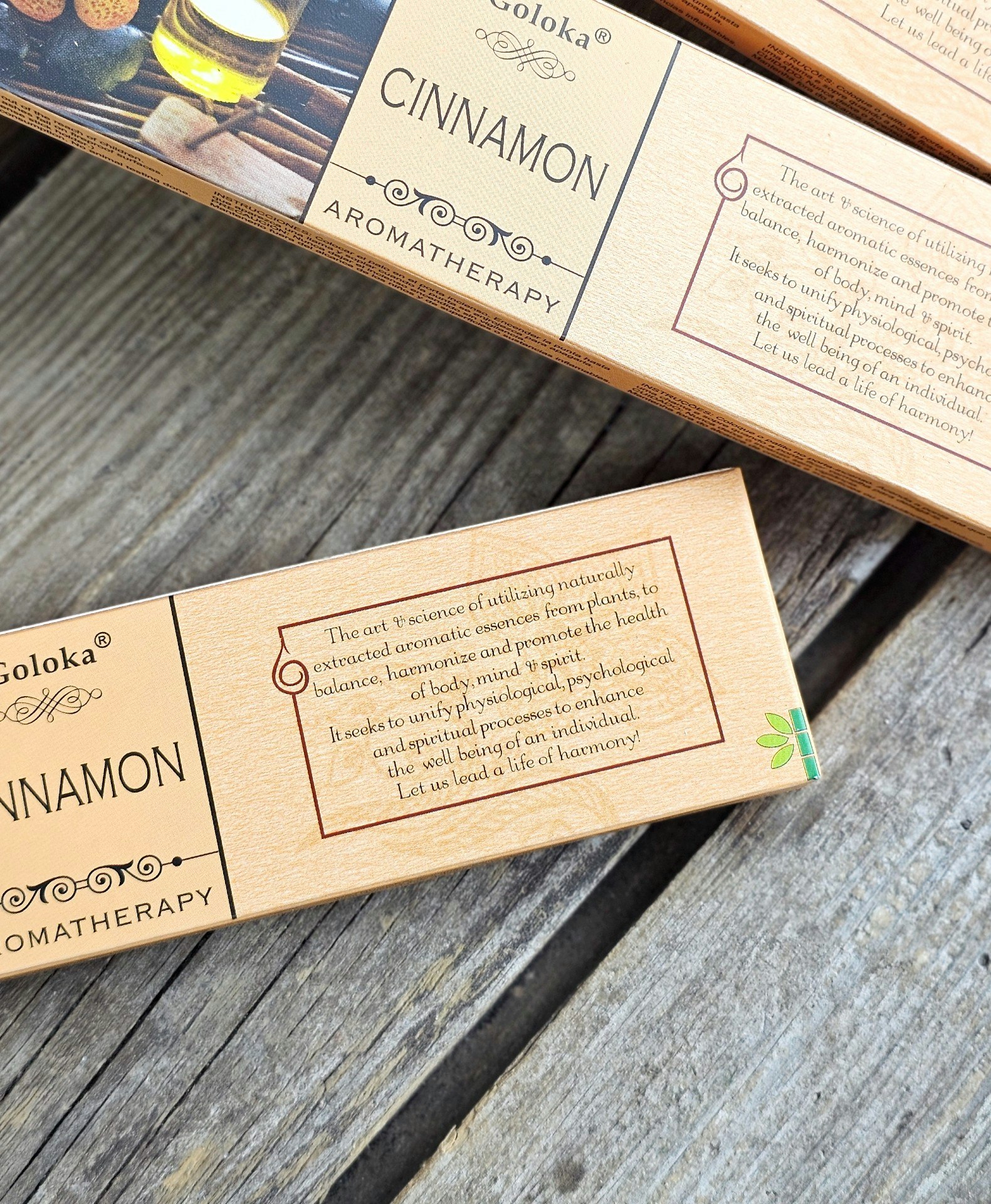 GOLOKA - Aromatherapy Cinnamon, rökelsepinnar