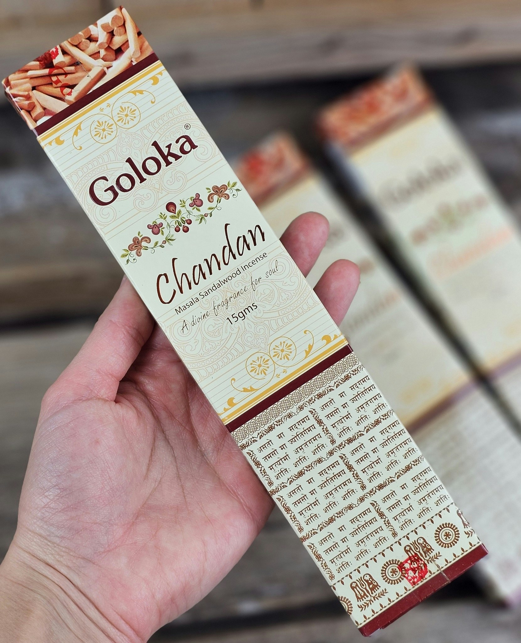 GOLOKA - Chandan, rökelsepinnar