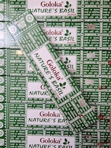GOLOKA - Nature's Basil, rökelsepinnar