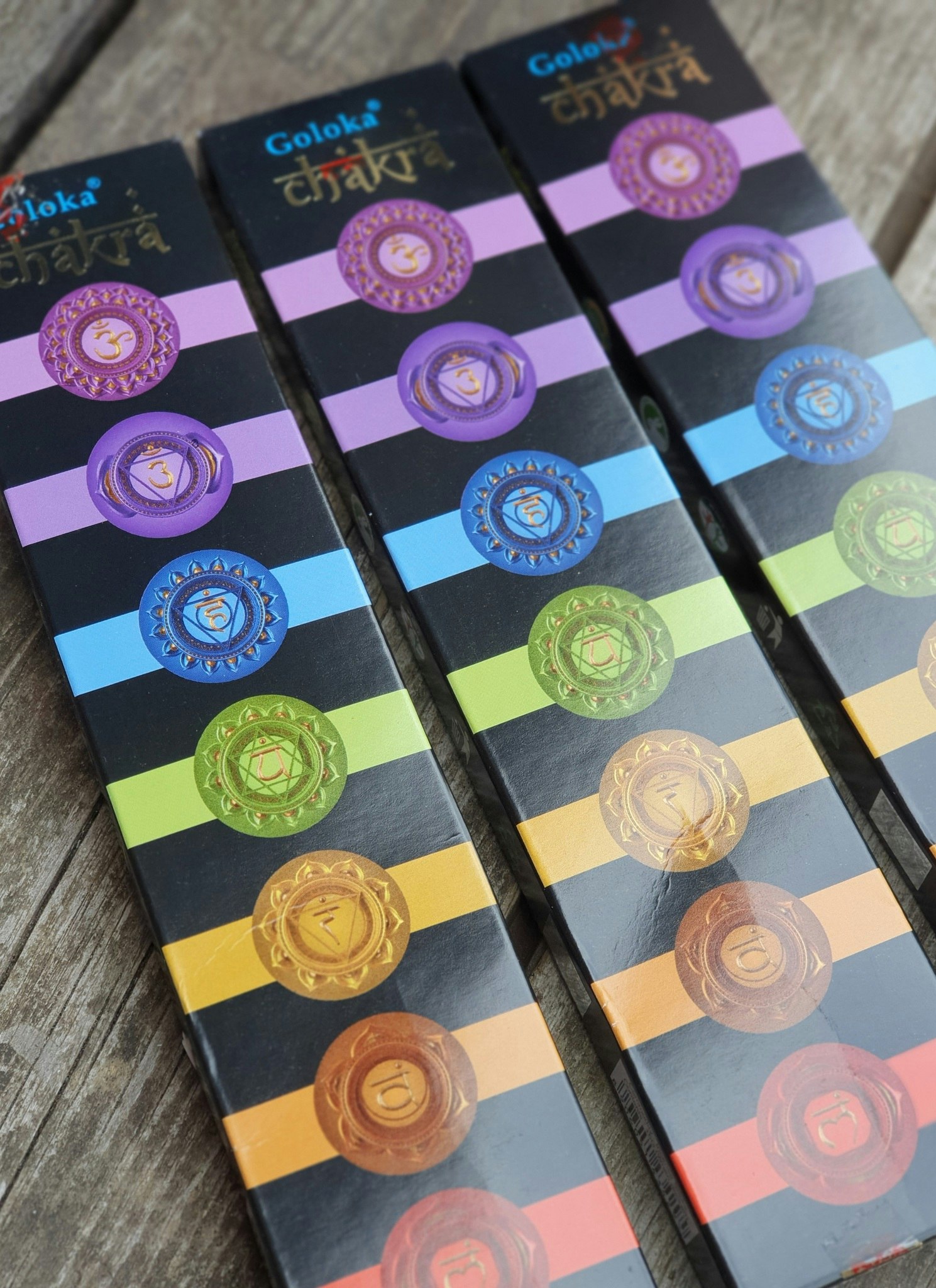 GOLOKA - Chakra, rökelsepinnar
