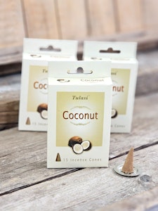 Tulasi - Coconut, rökelsekoner