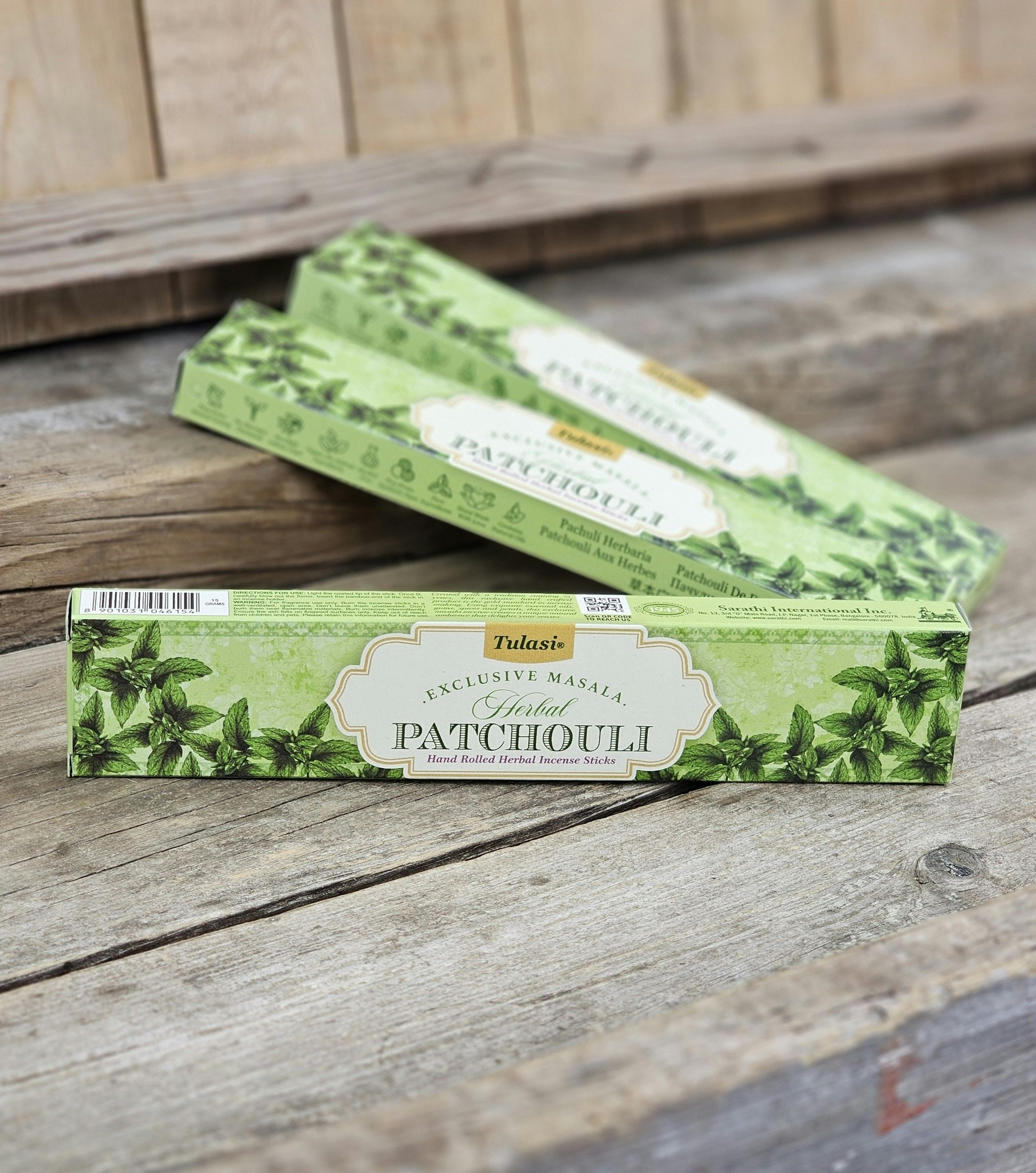 Tulasi - Exclusive Patchouli, rökelsepinnar