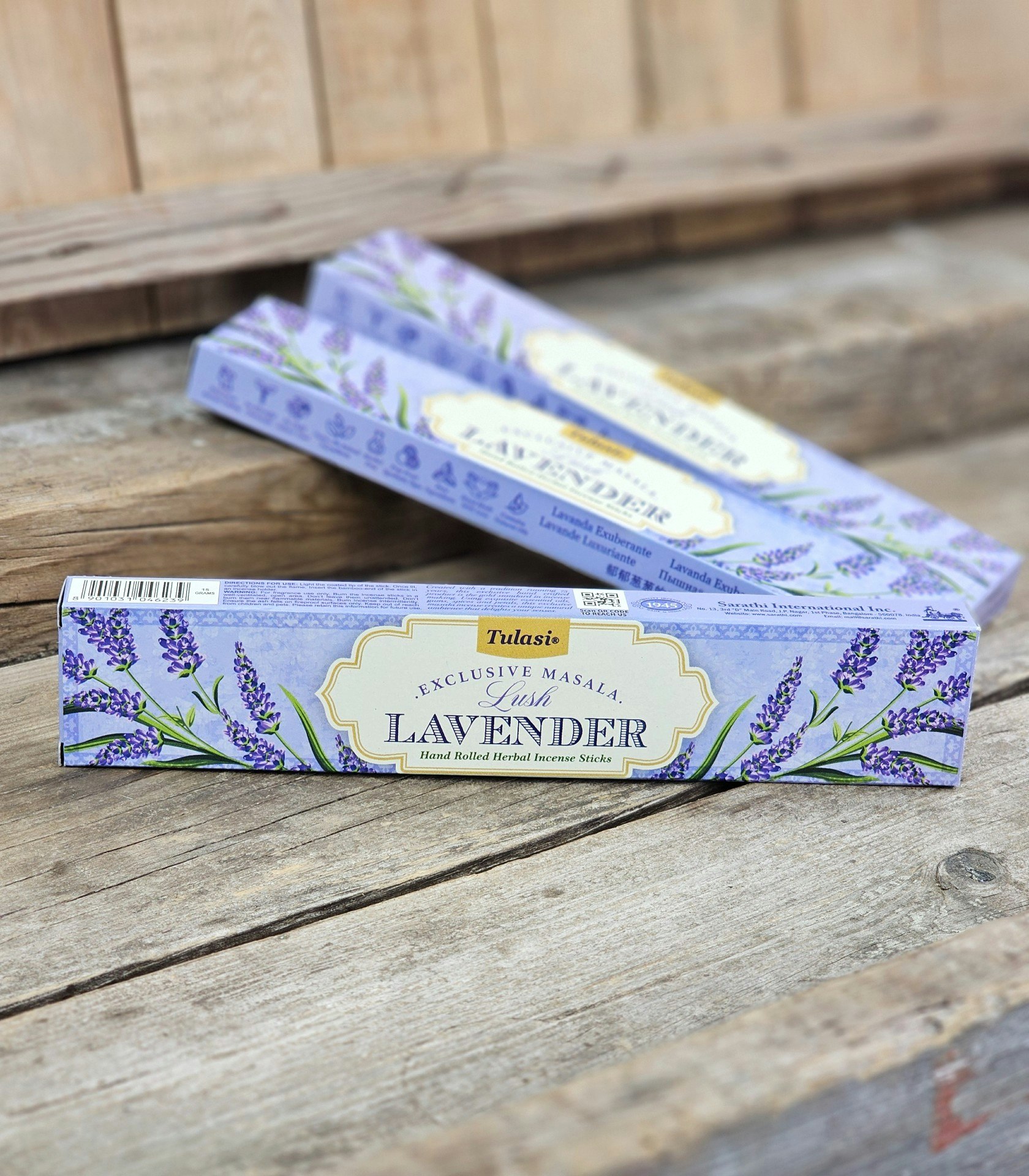 Tulasi - Exclusive Lavender, rökelsepinnar
