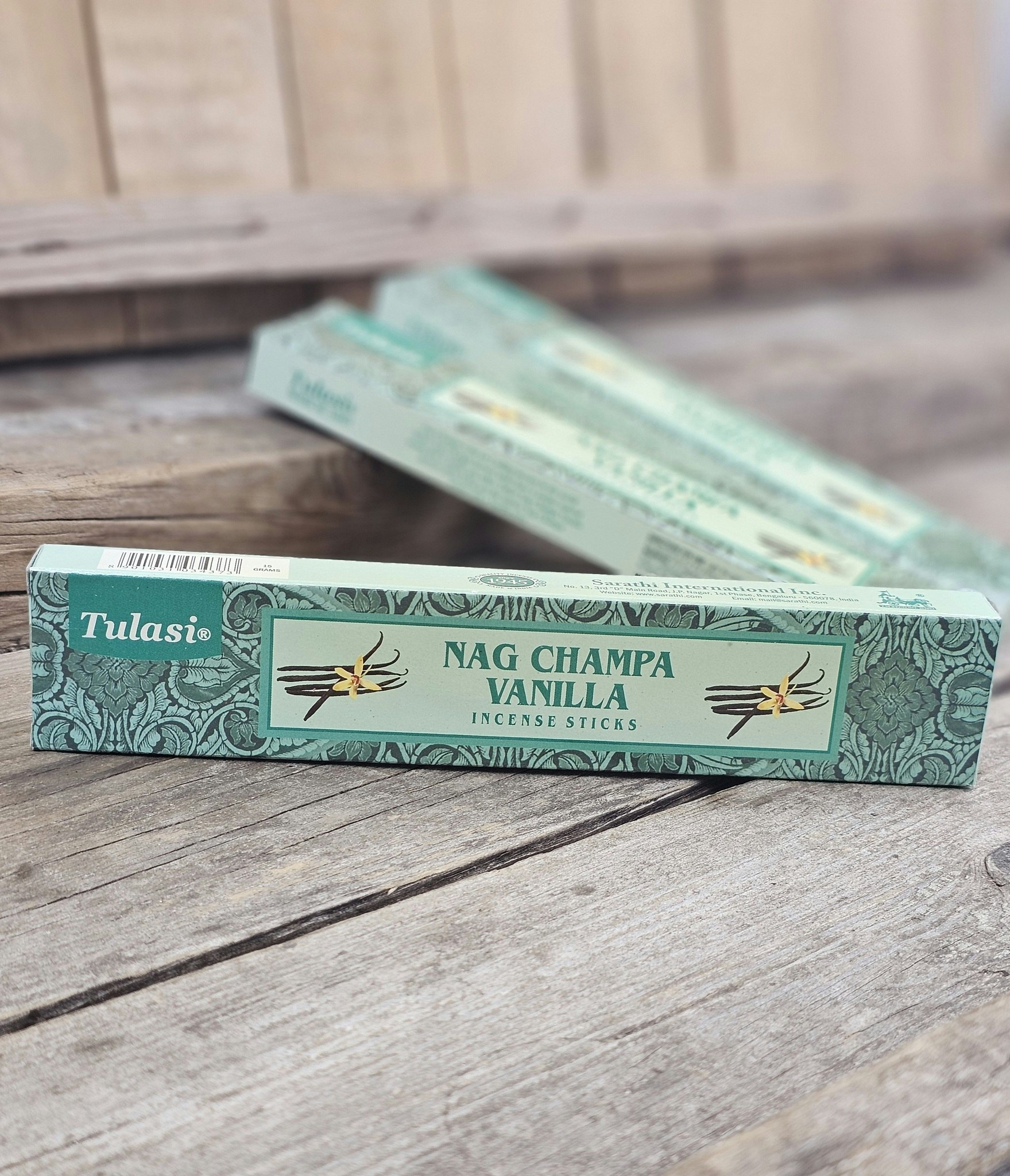 Tulasi - Nag Champa Vanilla, rökelsepinnar