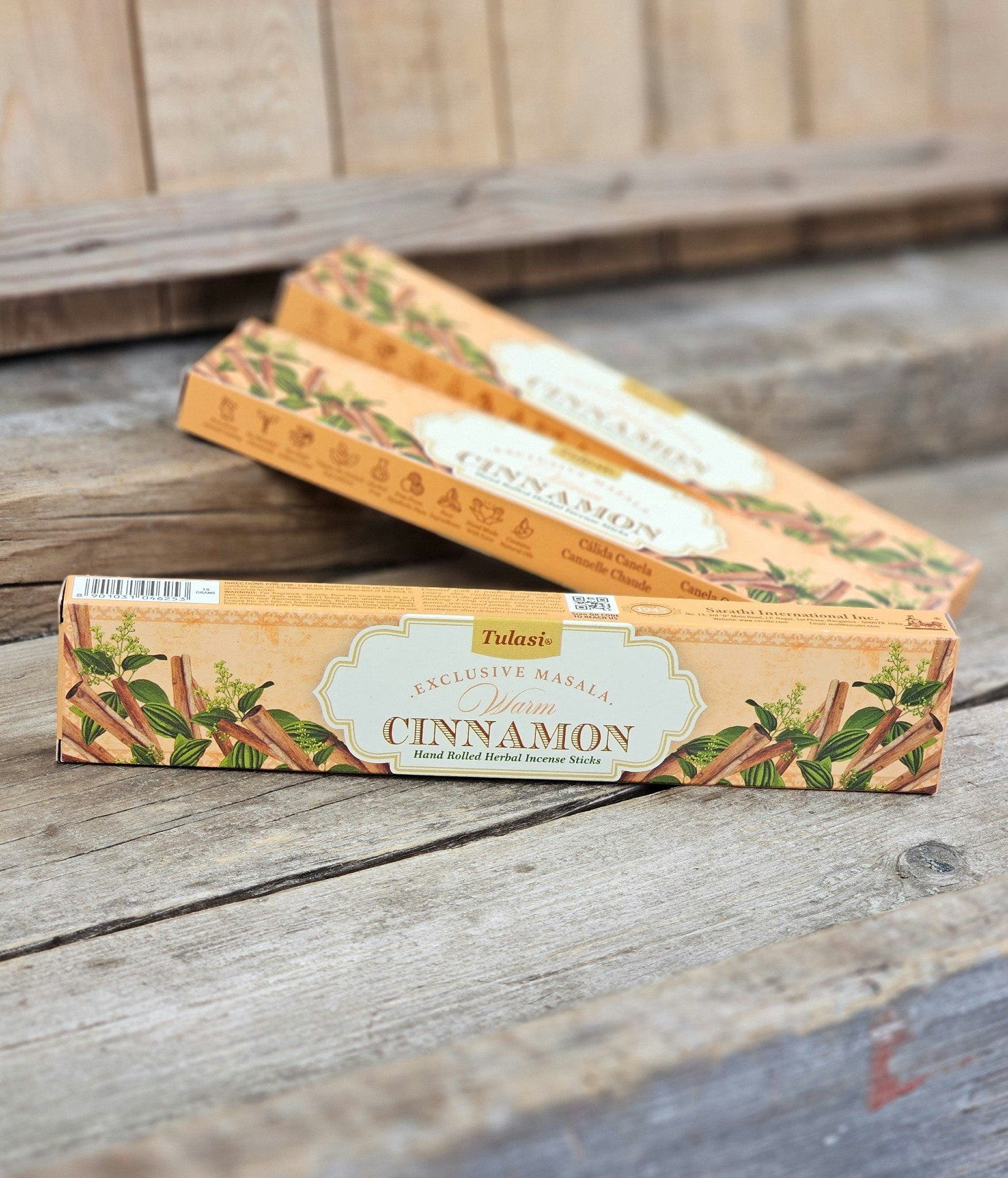 Tulasi - Exclusive Cinnamon, rökelsepinnar