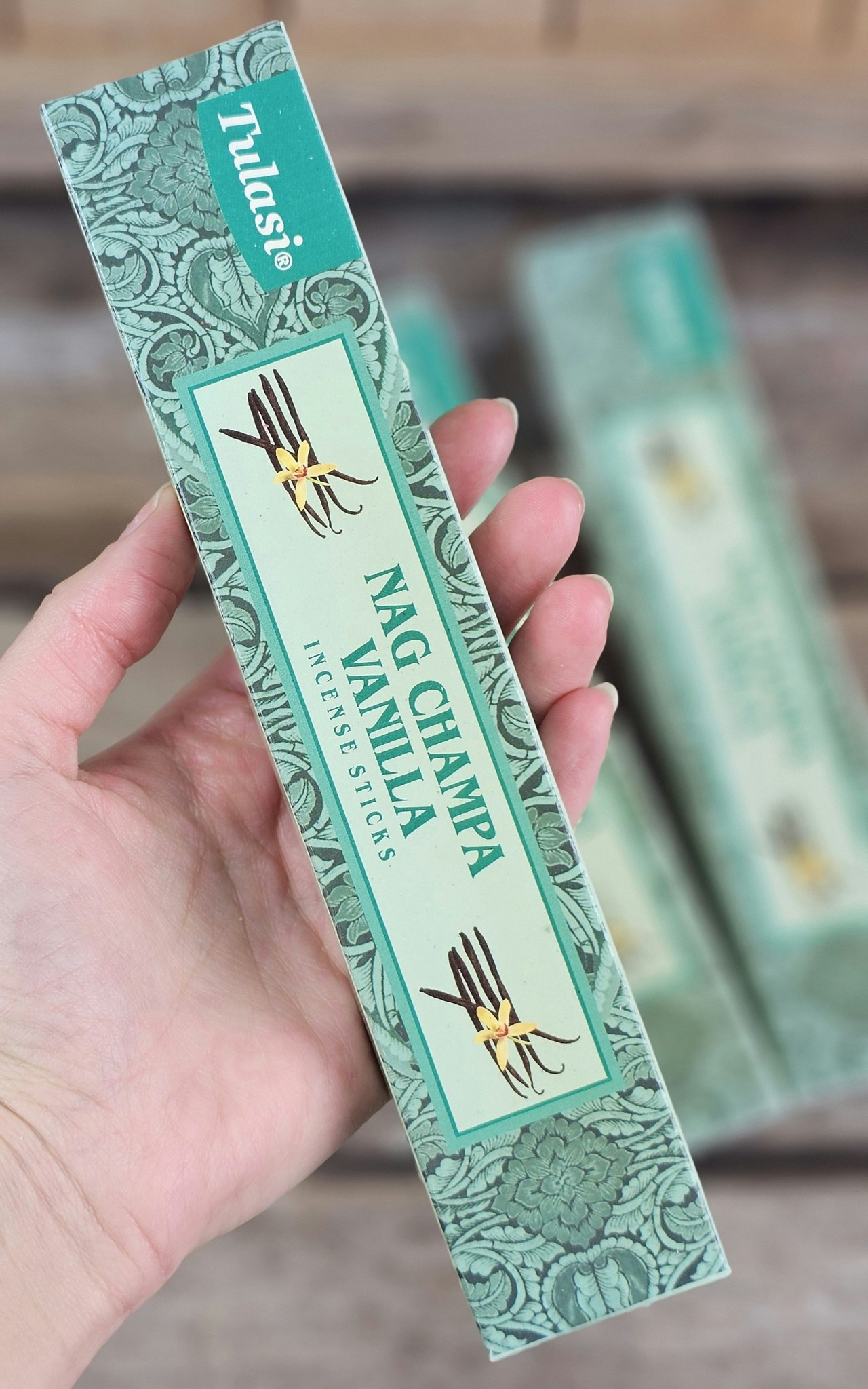 Tulasi - Nag Champa Vanilla, rökelsepinnar