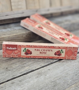 Tulasi - Nag Champa Rose, rökelsepinnar