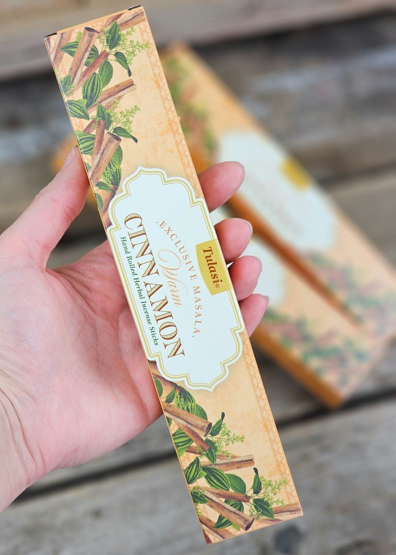 Tulasi - Exclusive Cinnamon, rökelsepinnar
