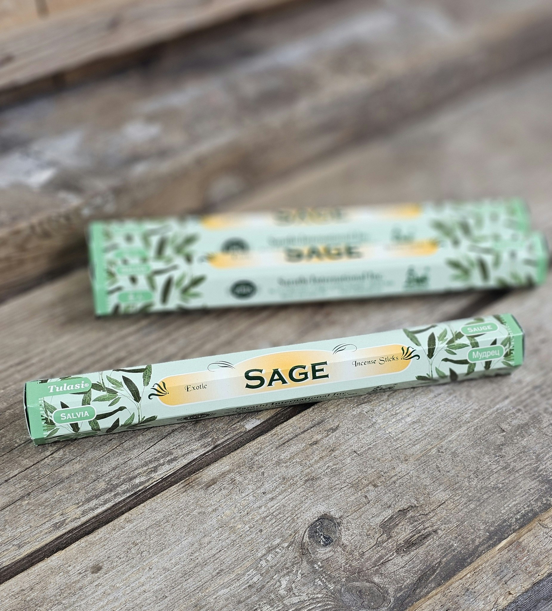 Tulasi - Sage, rökelsepinnar