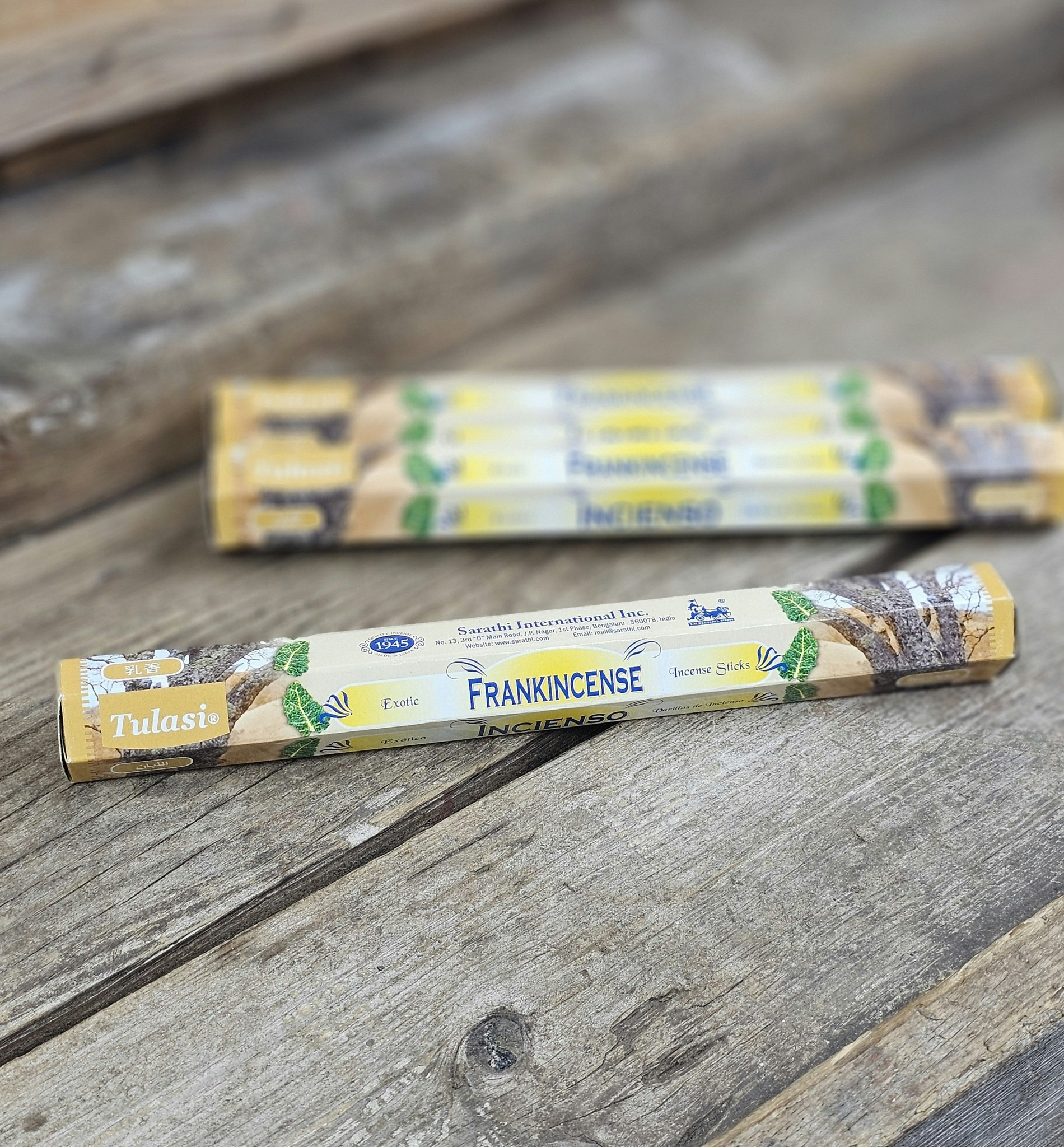 Tulasi - Frankincense, rökelsepinnar