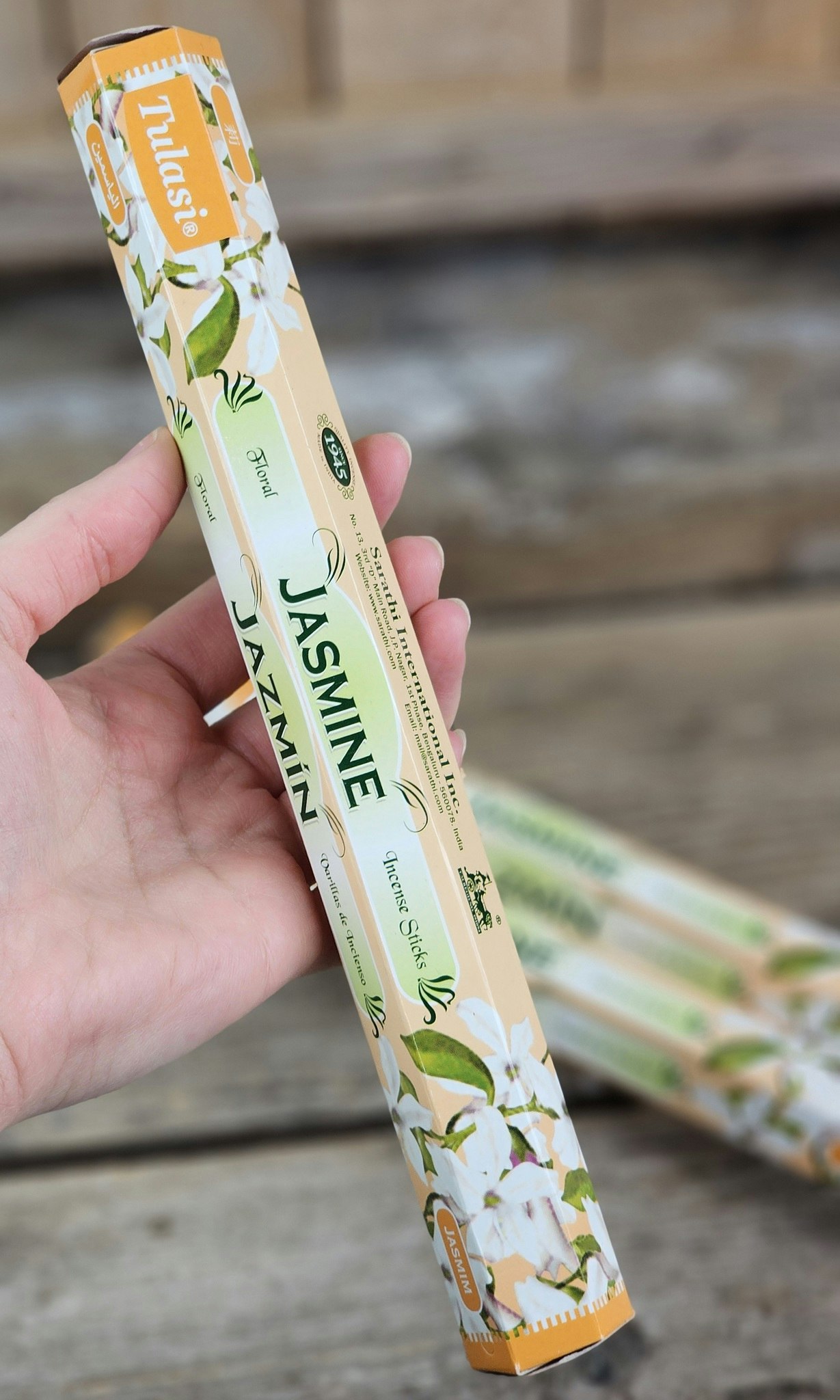 Tulasi - Jasmine, rökelsepinnar