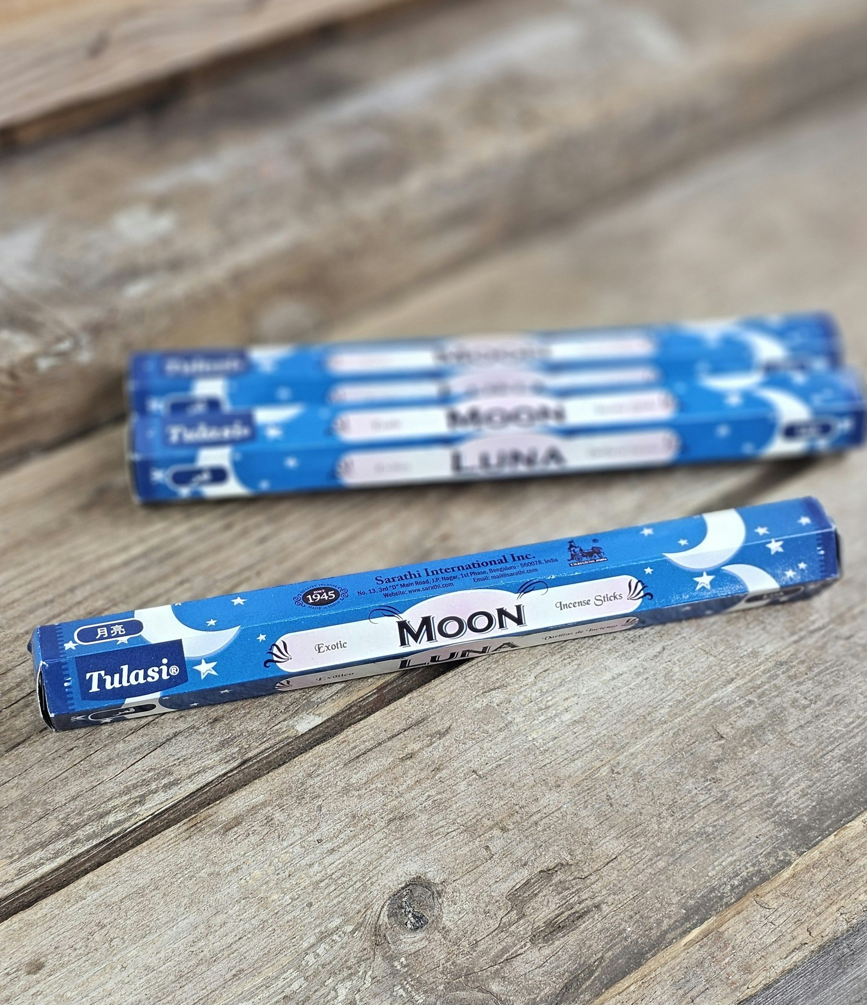 Tulasi - Moon, rökelsepinnar
