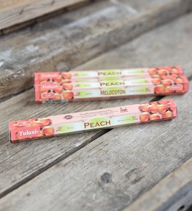 Tulasi - Peach, rökelsepinnar