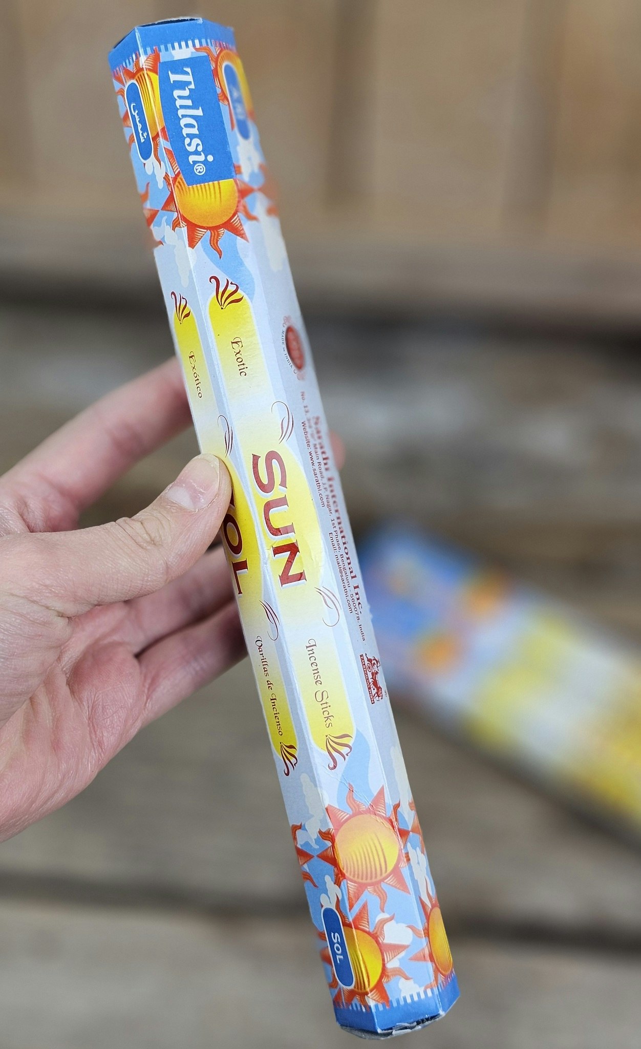 Tulasi - Sun, rökelsepinnar