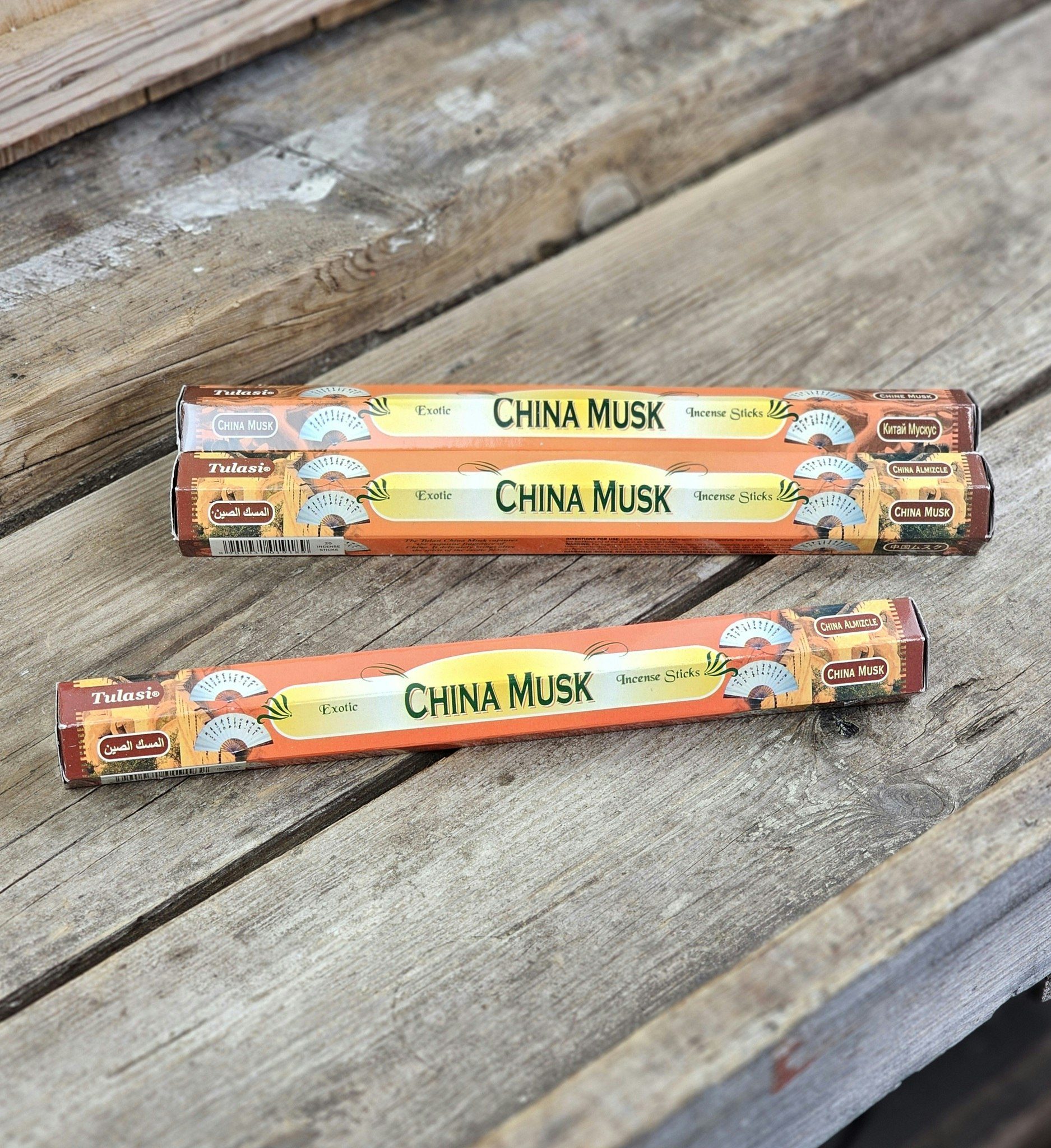 Tulasi - China Musk, rökelsepinnar