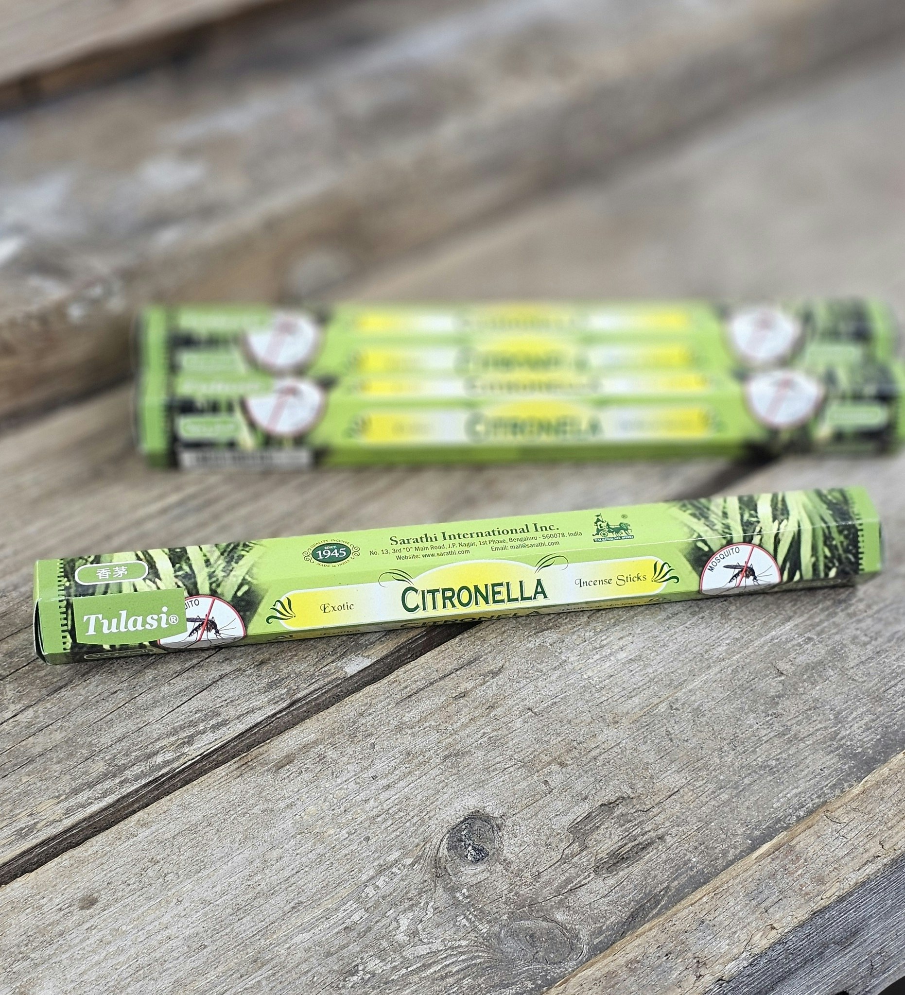 Tulasi - Citronella, rökelsepinnar