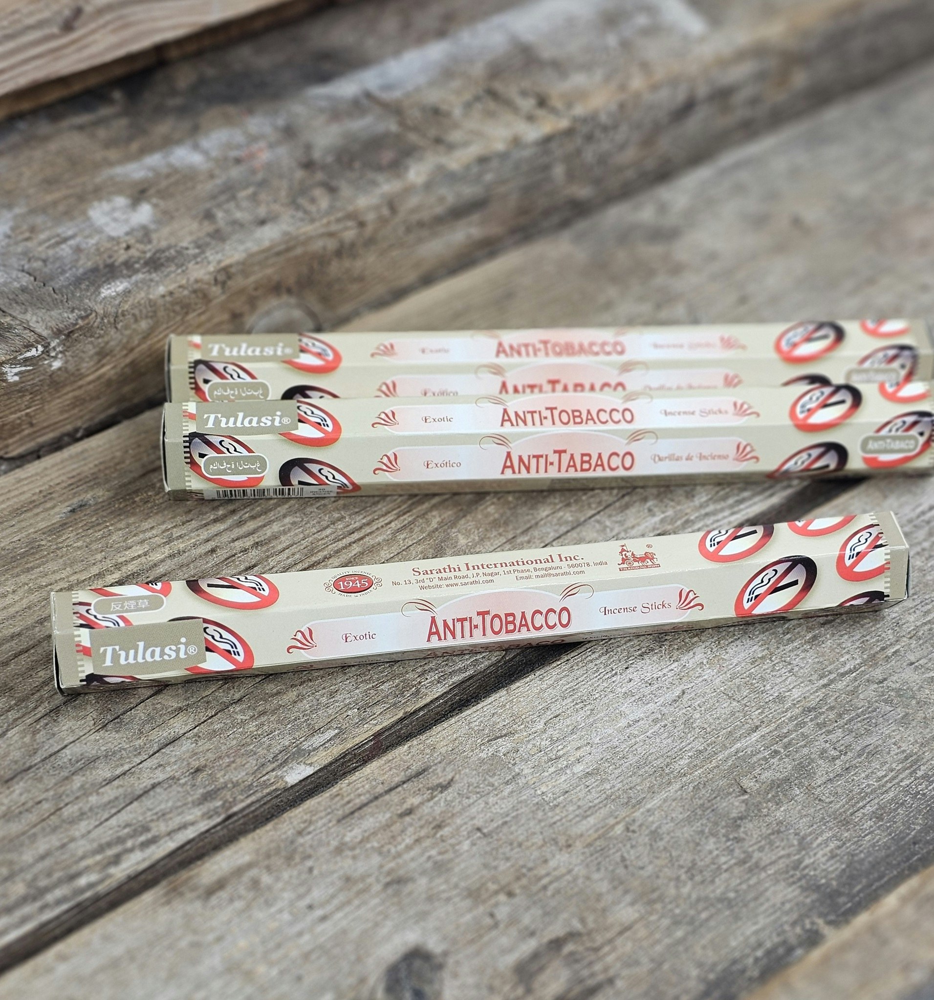 Tulasi - Anti-Tobacco, rökelsepinnar