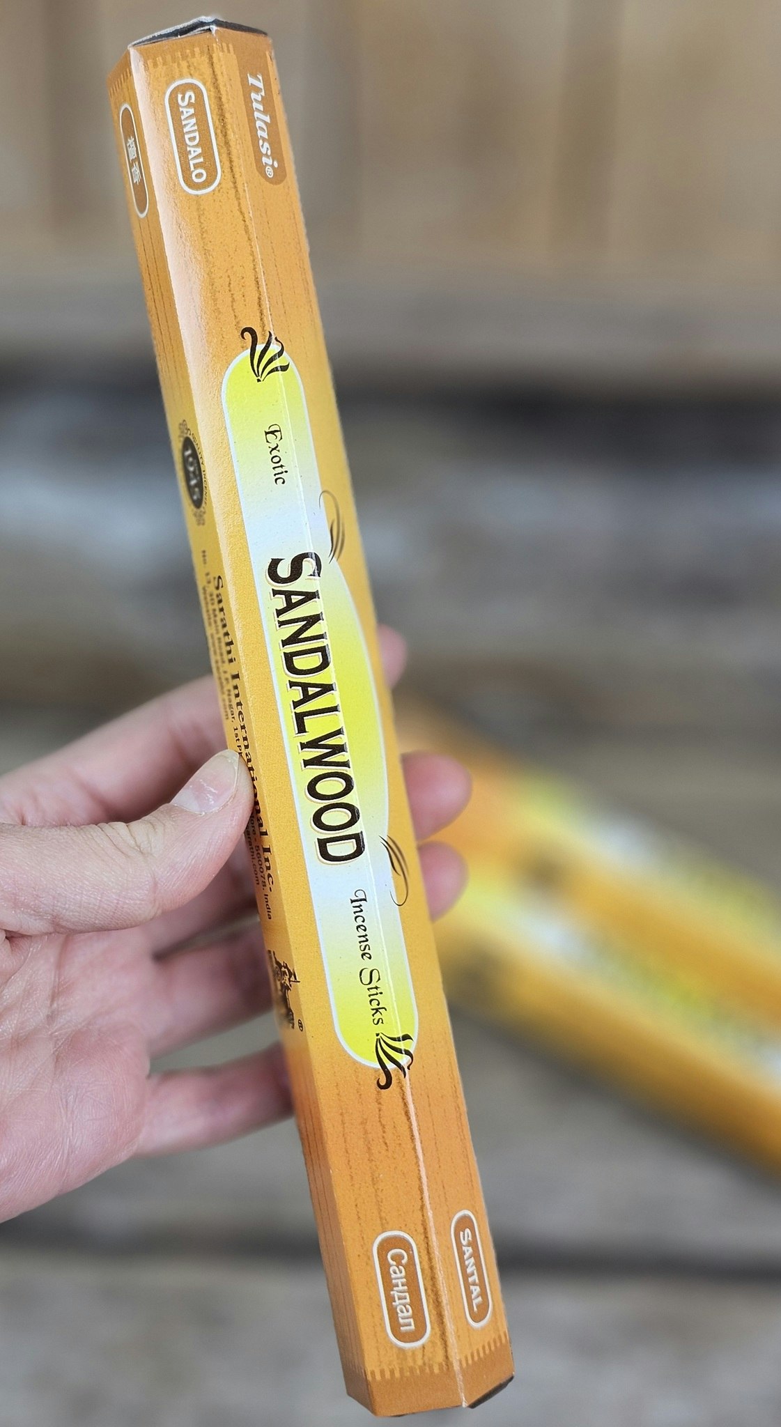 Tulasi - Sandalwood, rökelsepinnar