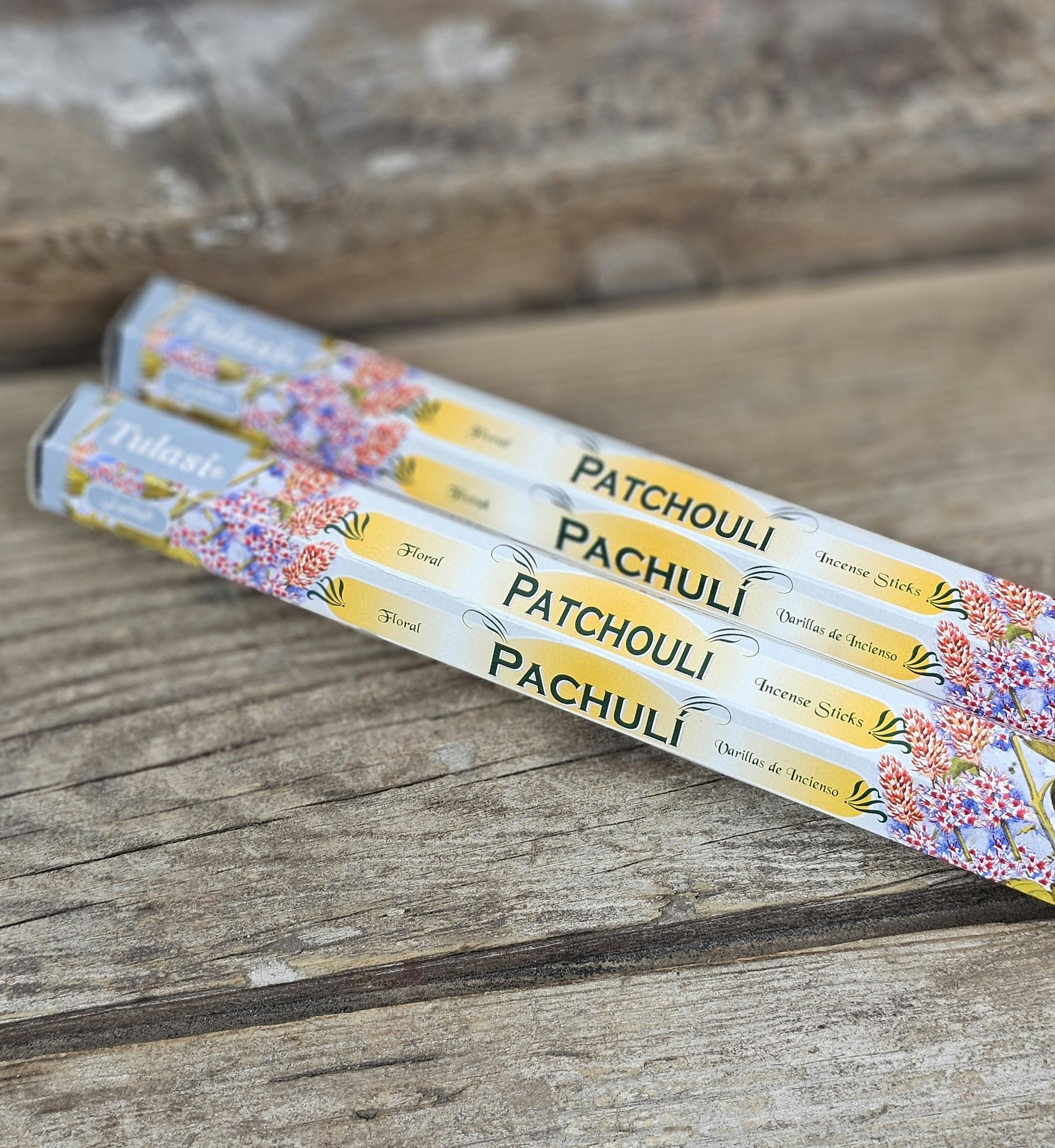 Tulasi - Patchouli, rökelsepinnar