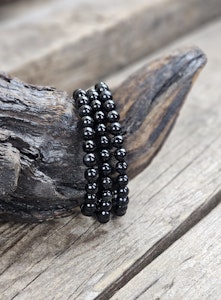Hypersten, armband 6mm runda pärlor